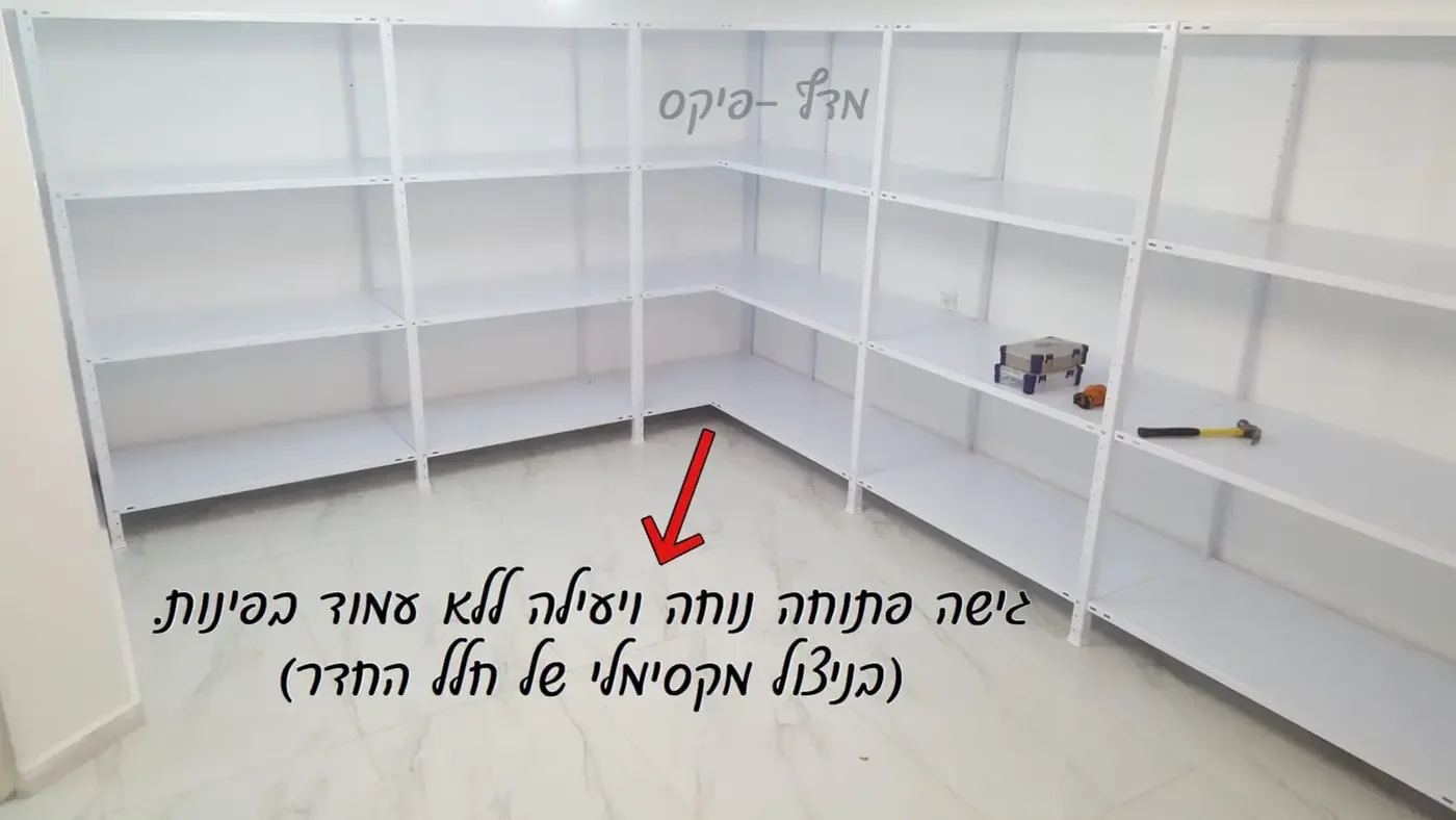 מדפים מודולריים למחסנים – הסוף לבלאגן והפתרון המושלם לארגון חכם