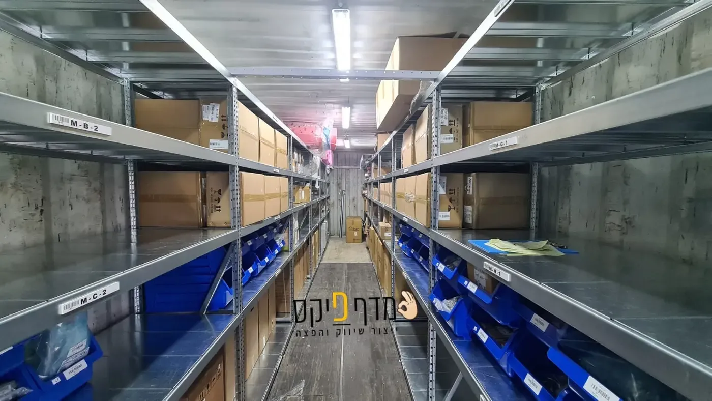 מדפים תעשייתיים – העסק שלכם זקוק לבסיס חזק, יציב ומאורגן